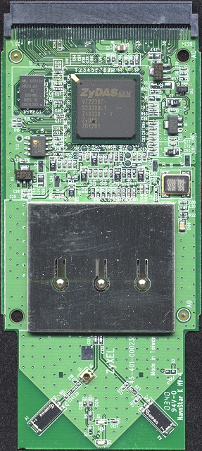 ZyAIR B-120 component side
